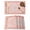 Pink, variant on Sage Green Placemats Set of 8, Boho Retro Decorative Abstract Floral Ethnic Placemats for Dining Table, Place Mats for Kitchen Tabletop, Waterproof Wipeable Dining Table Mats Set