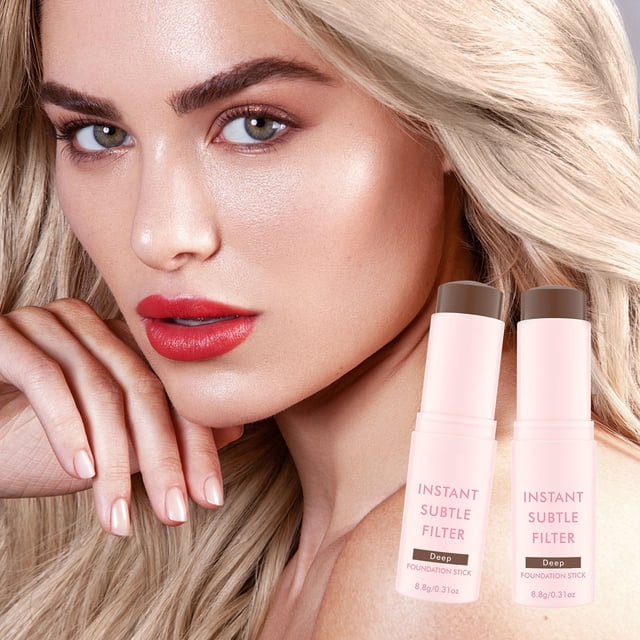 Fiudx Corrector En Barra, Maquillaje Hidratante de Cobertura Duradera, Corrector Hidratante En Barra, Aplicación Rápida, Todo Tipo de Piel, Retoques para Llevar.