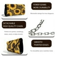 thumbnail image 4 of TSOVTHRID Sunflower Leopard Print Womens Clutch Purses Ladies Evening Handbags with Chain Strap Elegant Wedding Bag Gifts for Women Cocktail Prom Party, 4 of 7