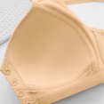 thumbnail image 3 of Push-Up Bra for Women, Backless Seamless U-Shaped Design with Mesh and Polyurethane Splicing, Soft Nylon Fabric, Regular Length, Fits True to Size, for Everyday Wear, 3 of 7