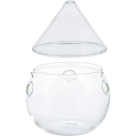 Dry Ice Transparent Bowl Salad Decor Decorative Kitchen Supplies Household Glass Bowls Chamber