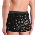 thumbnail image 5 of Balery Butterfly1 Men's Boxer Briefs, Soft and Breathable Cotton Underwear with nylon Waistband-Small, 5 of 9