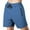 Haze Blue, variant on Pepypepy 100% Cotton Men’s Shorts with Zipper Pockets – Soft Lightweight Athletic, Size: S-XXL