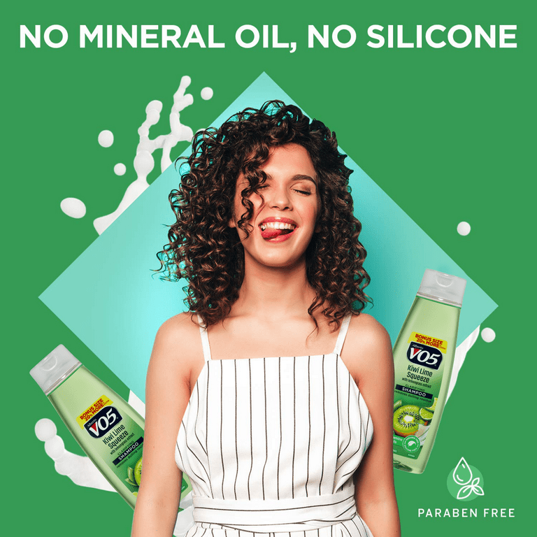 Alberto VO5 Kiwi Lime Daily Shampoo, Nourishing & Clarifying