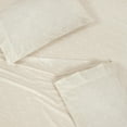 thumbnail image 5 of ROYALE LINENS 300 Thread Count 100% Long Staple Combed Cotton Sheet Set - 3 Piece Twin Bed Sheets - 1 Fitted, 1 Flat & Pillow case -Soft Cool & Crisp Sheet Set (Twin, Vanina White), 5 of 10