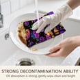 thumbnail image 7 of 6 Pcs Funny Kitchen Towels,Neon Halloween Pumpkin Pattern Microfiber Dish Towels,Kitchen Tea Towels,Kitchen Towel Set (18" X 26"), 7 of 7