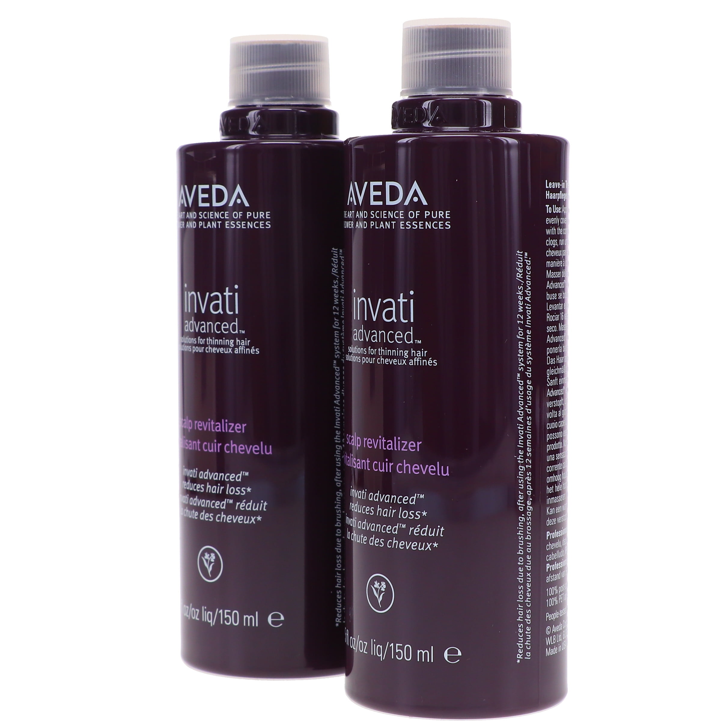 アベダinvati advanced スカルプリバイタライザー 150ml 2本 Aveda Invati Advanced Scalp Revitalizer 5 oz Duo + Pump