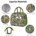 thumbnail image 4 of Womens Pioneer Flower Floral Print Pattern Lunch Box for Work,Insulated Lunch Bag for Women,Loncheras Para Mujer,Leakproof Adult Lunch Bag for Work,Beach,Travel,Picnic,Camping, 4 of 7