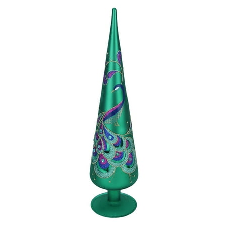Northlight 15 in. Peacock Christmas Tree Topper -