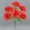 Red, variant on 13.4-Inch Realistic Artificial Flower Bouquet, Small Faux Floral Arrangement for Table Centerpiece, Desk Decor, Wedding Party, No Maintenance Fake Flowers, Ultra-Lightweight (42g)