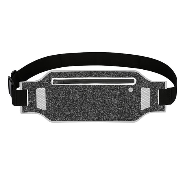 Paquetes para mujeres, riñonera impermeable para hombres, cinturón ajustable para correr, cinturón de bolsillo delgado y expandible, soporte para teléfono celular, bolsa de cintura elástica, color