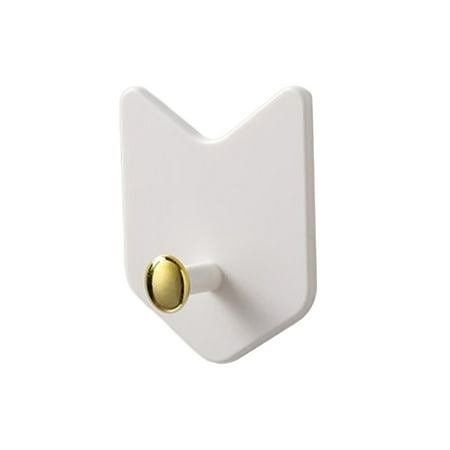 

Self-adhesive Hanging Hook Water and Moisture Resistant Hook for Hanging Umbrellas Backpack White