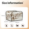 thumbnail image 5 of Fotbe Western Desert Cowboys for Four Slice Toaster Cover, Fingerprint Protector, Super Soft Appliance Cover And Dust Cover,Bread Dust Cover & Fingerprint Protection, 5 of 7