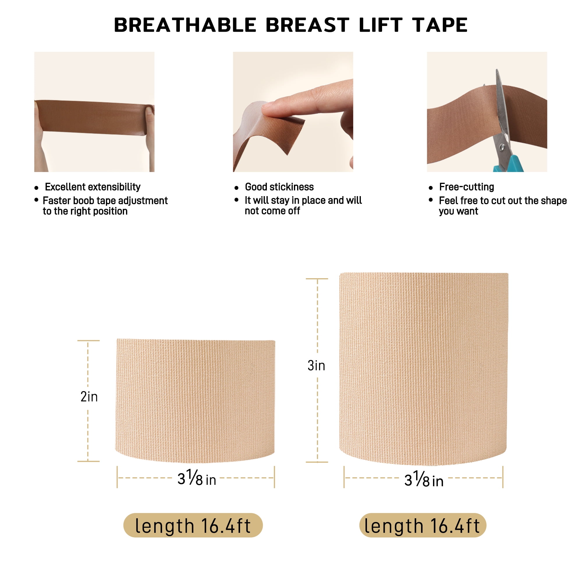 Niidor Boob Tape Adhesive Invisible Breast Lift Tape Nepal