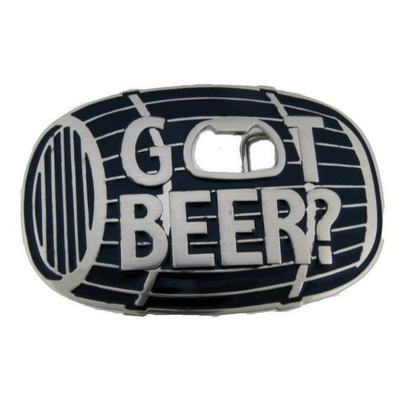 Bottle Opener Belt Buckle Western Rodeo Texas Usa Style Cowboy Silver Metal Big