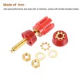 thumbnail image 5 of Unique Bargains Amplificateur de Poteau de Liaison de Terminal Tête Torx Prise Banane Prise Haut-Parleur Noir Rouge 1 Ensemble, 5 of 5