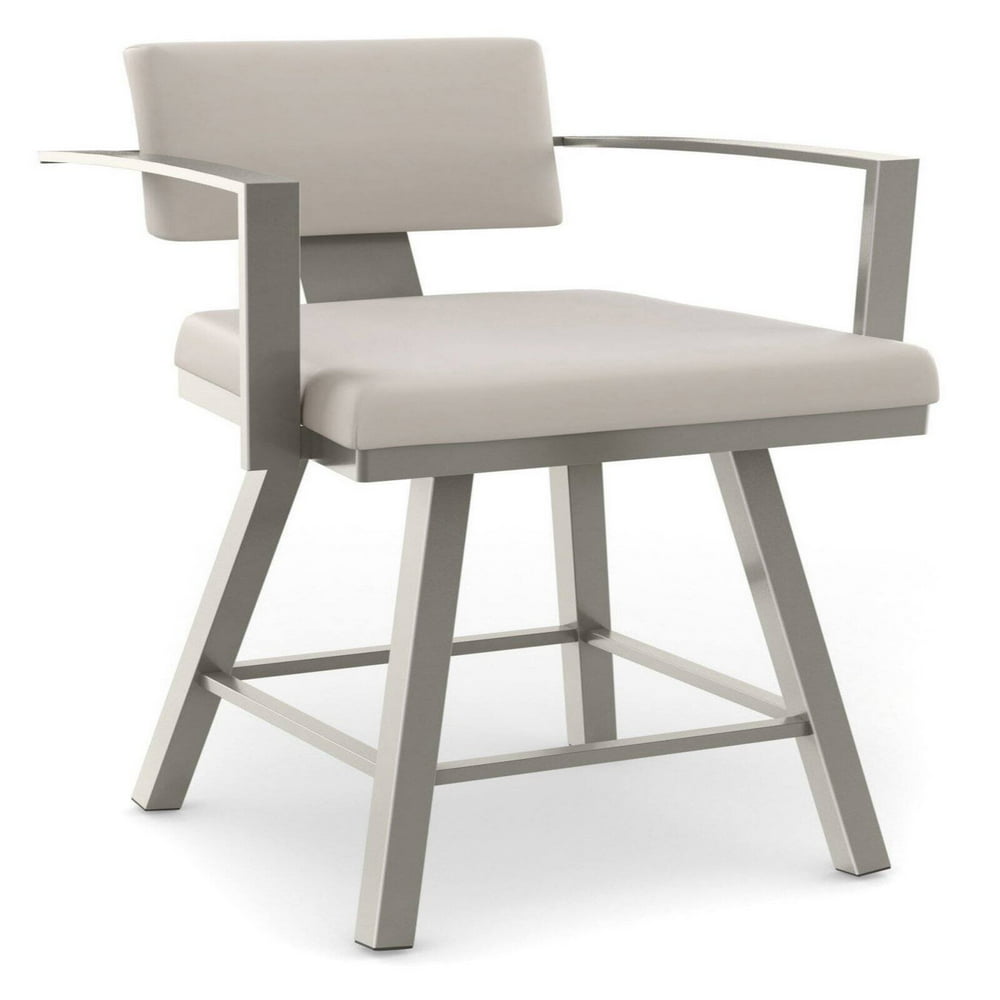 Amisco Akers Swivel Bar Stool with Arms 30 in.
