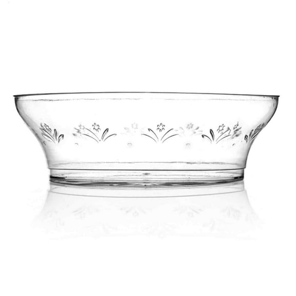 Simcha Collection Plastic Food Bowls 6 oz 20 Ct [BULK] (200 Pack)