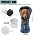 thumbnail image 6 of Yuyamidu 3D Dachshund Golf Club Head Covers Cute PU Leather Driver Headcover, Fairway Wood Head Cover, Golf Hybrid Head Cover for Women, 6 of 7