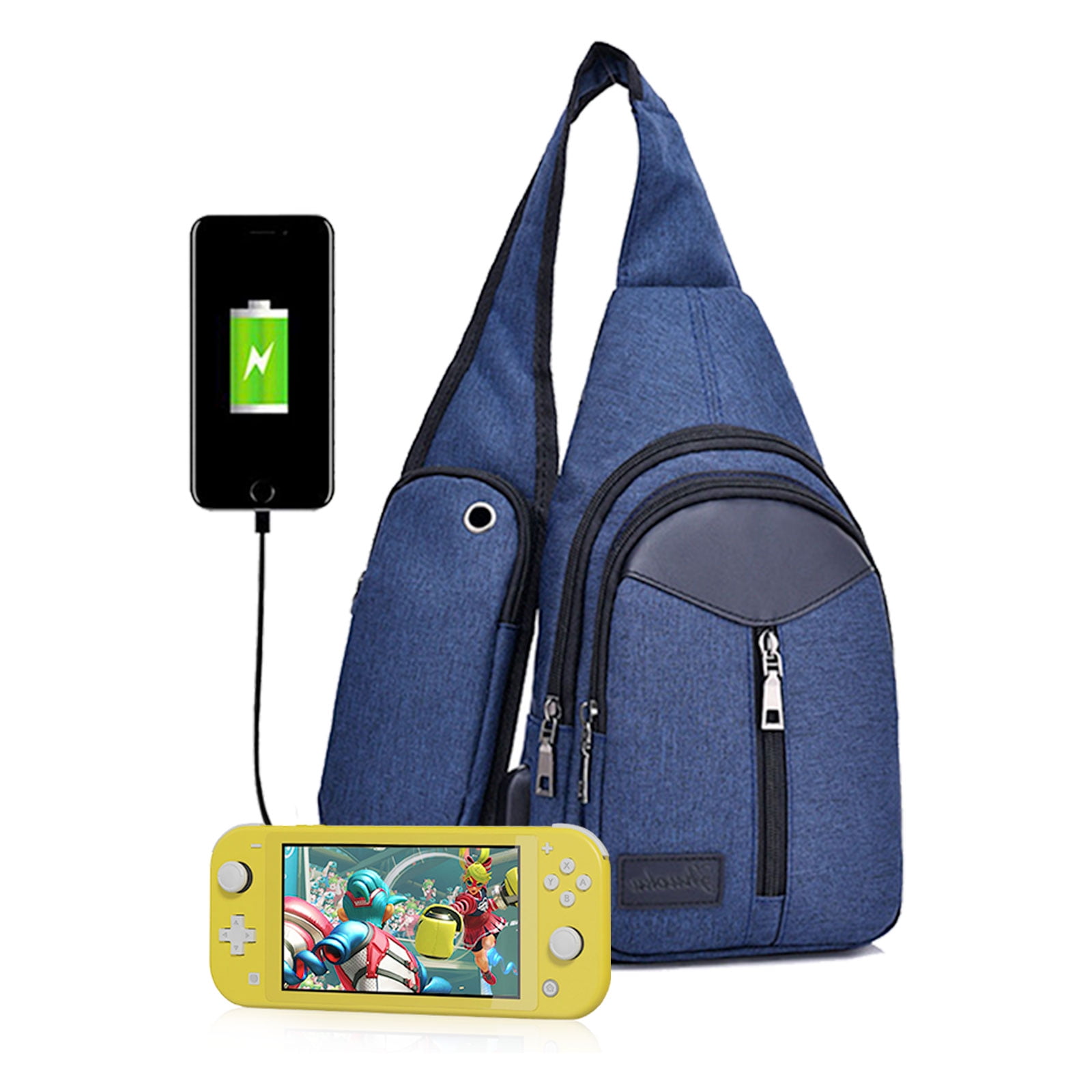 messenger bag with usb charger