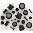 thumbnail image 2 of PAIR 00g gauge TITANIUM EAR STRETCH KIT PLUGS tunnels, 2 of 2