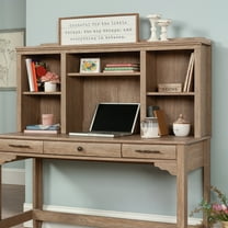 Sauder Rollingwood 54" Hutch, Brushed Oak Finish