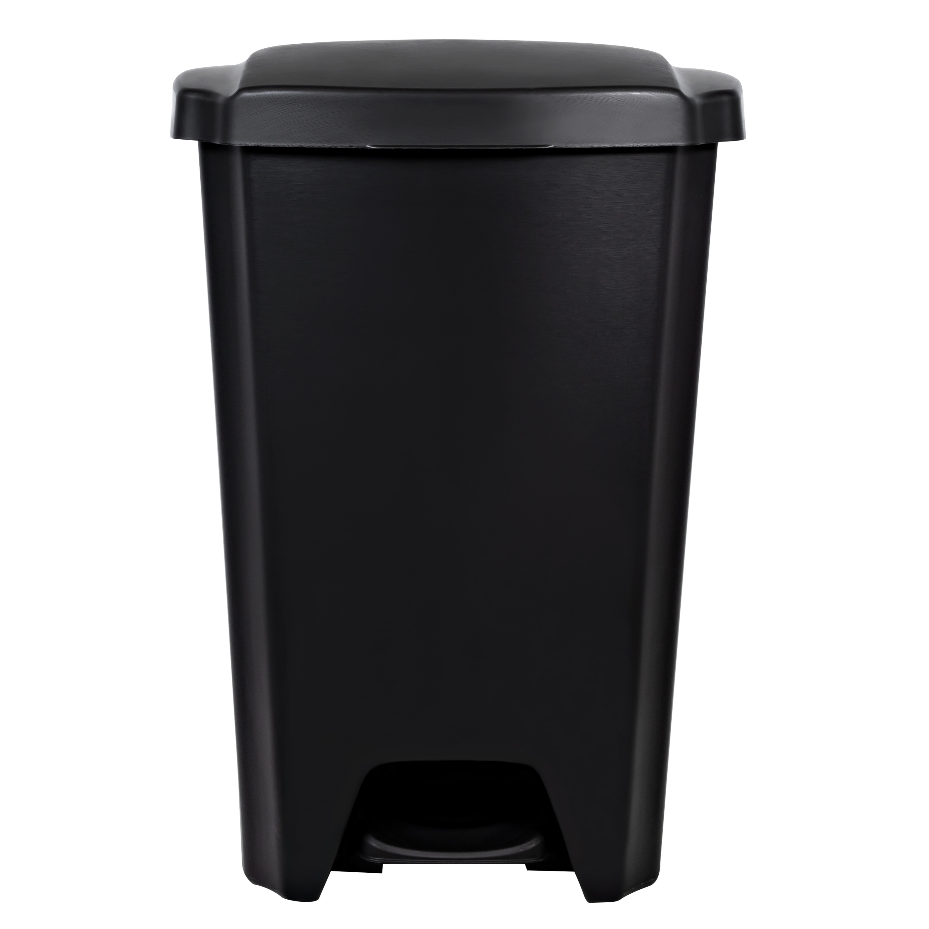 Hefty 12.1-Gallon Kitchen Step Trash Can, Black photo 5