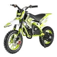 thumbnail image 3 of Kids Dirtbike Gas Pitbike, 2 Stroke Dirt Bike 49cc for Kids 6-12, Gas Dirtbike Gas Powered Dirt Bike Motorbike w/Dual Suspension & Dual Disc Brake, 3 of 9