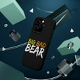 thumbnail image 3 of DistinctInk Tough Case for Apple iPhone 15 PRO (6.1" Screen), Compatible with MagSafe Charging - Big Bad Bear, 3 of 6