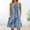 Blue, variant on Baqcunre Maxi Dresses for Women 2024 Women's Floral Camouflage Print Spring And Summer Loose Round Neck Suspender Sleeveless Vest Pocket Dress Dresses for Women 2024 Summer Dresses for Women 2024