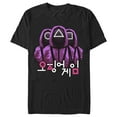 thumbnail image 1 of T-Shirt Homme Squid Game Worker Soldier Manager - Noir - Grand, 1 of 4