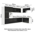 thumbnail image 3 of Cocina Integral Completa Modular Madesa Lux 546cm BN 05, 3 of 5