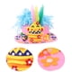 thumbnail image 5 of 1 juego de gorros de pollitos de Pascua para niños, manualidades hechas a mano, bonitos accesorios para el cabello para fiestas de Pascua, 5 of 7
