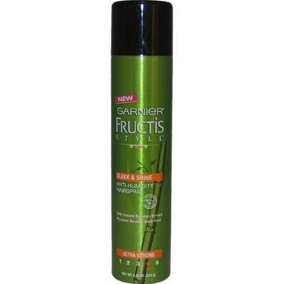 Garnier Sleek & Shine Anti-Humidity Hairspray Ultra Strong 8.25OZ