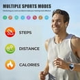 thumbnail image 4 of Relojes inteligentes para hombres, reloj inteligente con llamadas Bluetooth (responder/marcar llamadas), reloj rastreador de actividad física HD de 1,28" para teléfonos Android/iOS, 4 of 8