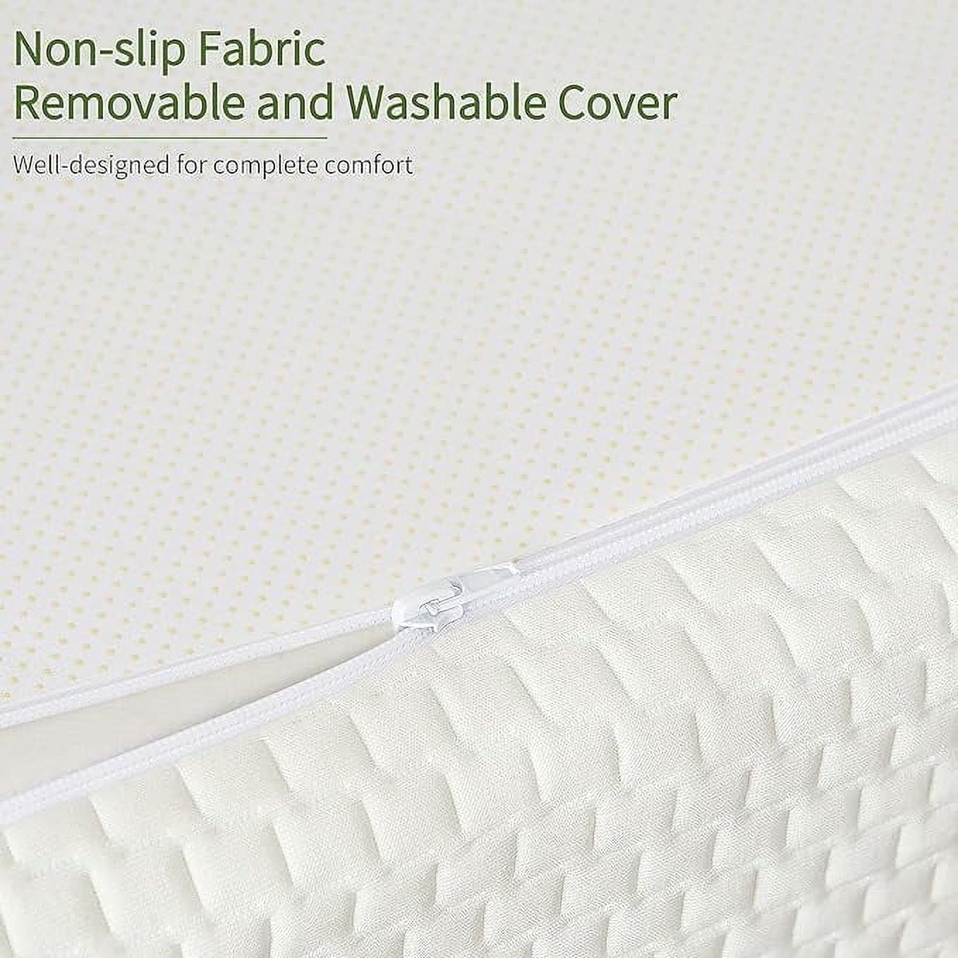 5 Inch TwinXL Mattress for Kids,Removable bamboo Breathable Washable Cover Cooling Memory Foam Medium Feel, Bed-in-a-Box