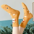 thumbnail image 4 of Kmdttou Christmas Men's And Women's Fall/Winter New Adult Medium Socks Casual Soft Lightweight Quarter Socks, 4 of 8