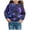 Dark Blue, variant on Staki Toddler Girls Sweatshirts Cotton Long Sleeve Crewneck Pullover Winter Casual Sweater Tops for Kids(Dark Purple,3-4 Years)
