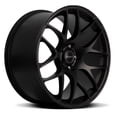 thumbnail image 3 of One Piece New Custom Wheel 19x8.5 in for Romac Radium Satin Black 19 inch Aluminum Rim, 3 of 5