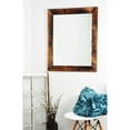 thumbnail image 3 of Marbled Mahogany Framed Vanity Wall Mirror 32''x 50'', 3 of 7