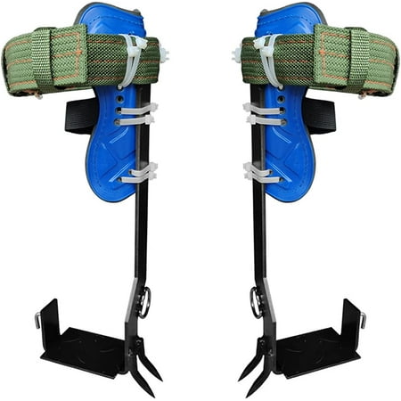 Gealach Tree Climber Set 2x Steel Spikes Adjustable Height Cowhide Gear Outdoor Survival Tools 1 Complete Kit