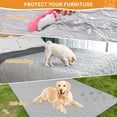 Waterproof Dog Bed Cover, Reversible Soft Pet Blanket for Furniture Bed