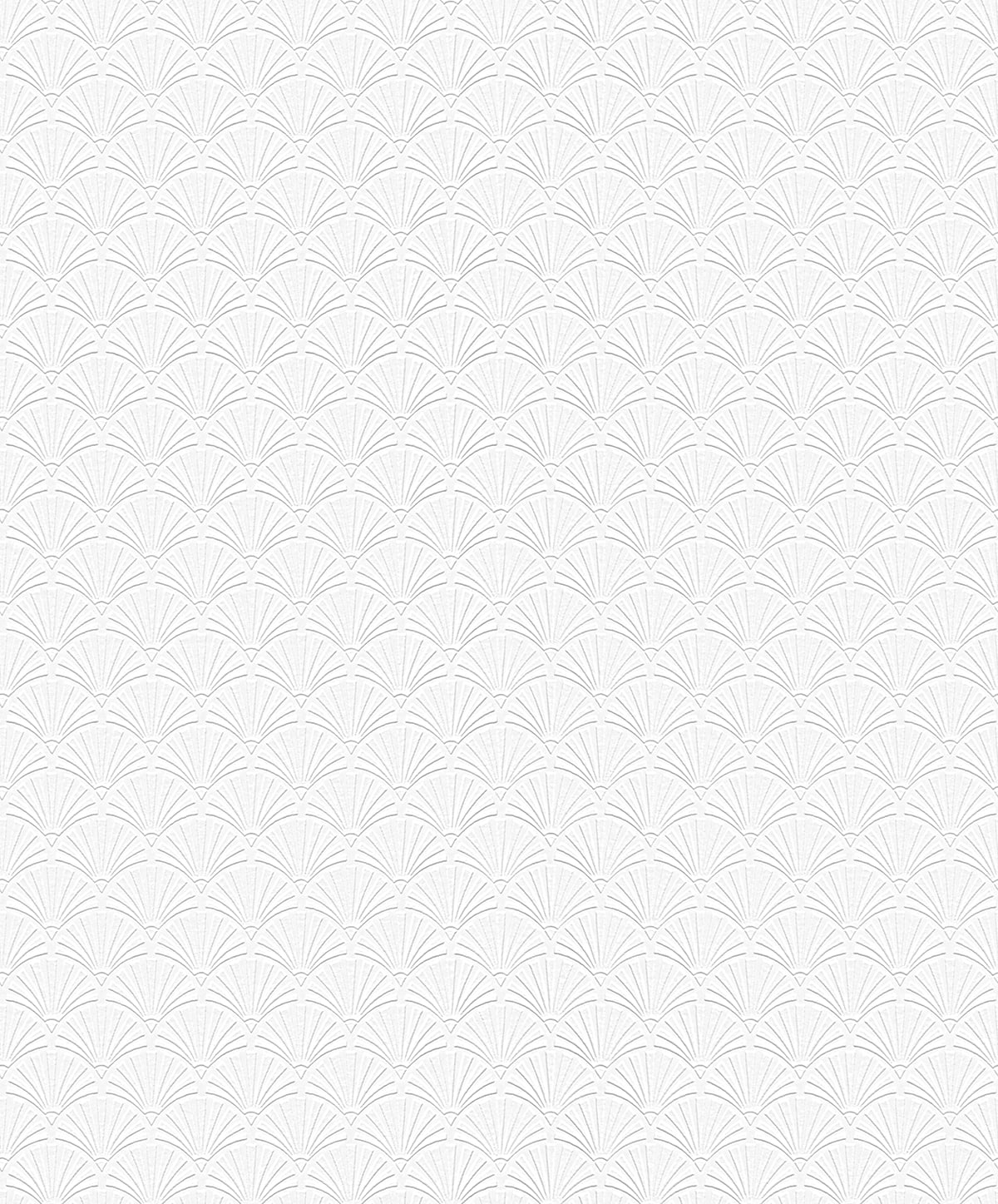 Seabrook Designs Erismann Deco Scallop Paintable Wallpaper - 20.9 in. W x 33 ft. L