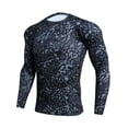 thumbnail image 1 of Eigraketly Camisa delgada deportiva de manga larga de estilo informal de diseño Simple para hombre, camisetas estampadas de poliéster con cuello Uniforme atlético Florales L Eigraketly OD028984-10, 1 of 6