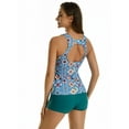 thumbnail image 6 of KXCFCYS Two piece Swimwear Tank Swimsuit for Women Tankini Plus Size Bathing Suit, 6 of 7