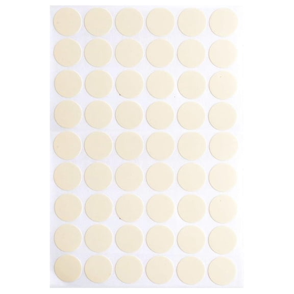 SDFGTstore Pack Of 30 Screw Hole Cover Stickers Self Adhesive Sturdy Waterproof PVC for Furniture Cabinet Desk Concealments