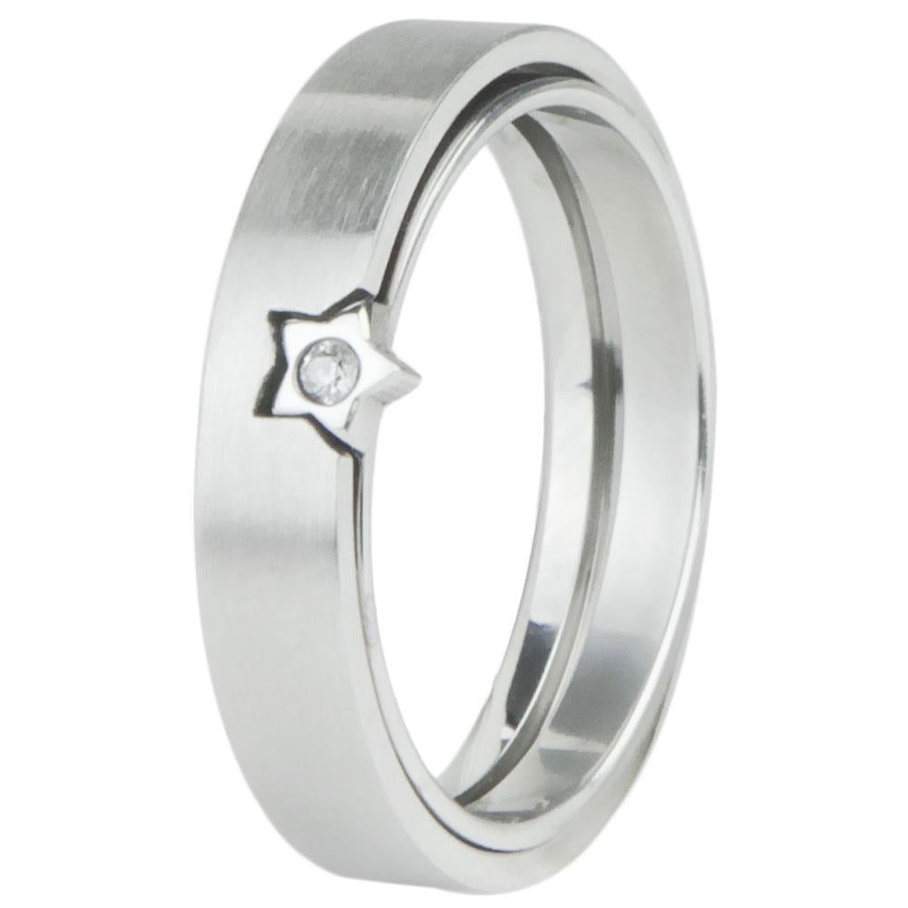 2-Piece Star & Gem Ring - 7 - Walmart.com