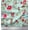 Pastel Mint, variant on Soimoi Blue Cotton Duck Fabric Leaves & Ranunculus Floral Decor Fabric Printed Yard 42 Inch Wide