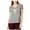Grey - htrgrey, variant on Carbon Copy Womens Embroidered Skull Graphic T-Shirt, White, Small