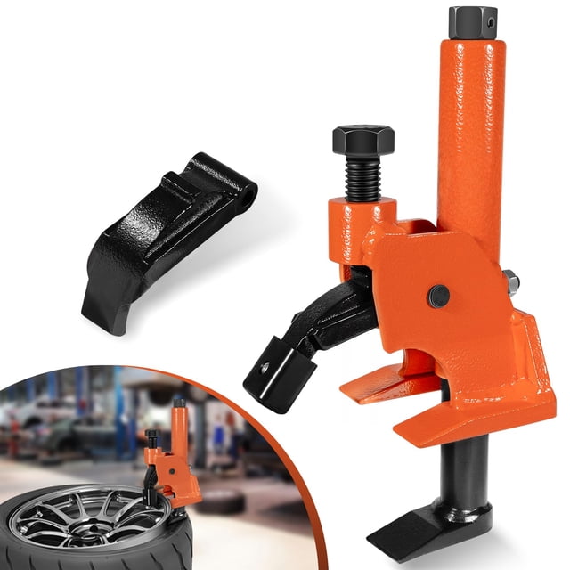 Separador de talón de neumático Bonbo 38-42" de alta resistencia con almohadilla de goma